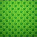 St. Patrick’s Day Green Clover Pattern Lucky
