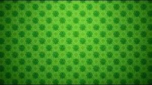 St. Patrick’s Day Green Clover Pattern Lucky