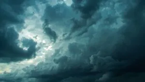 Storm Clouds Dramatic Sky Weather Scene