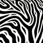 Stylish Zebra Pattern Abstract Design