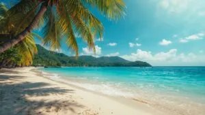 Summer Tropical Beach Vacation Sunny Day
