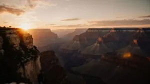 Sunrise Over Grand Canyon Epic View