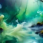 Surreal Fantasy World Abstract Nature