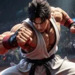 Tekken 8 Kazuya Mishima Fighting Stance