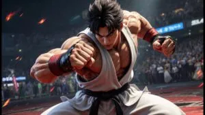 Tekken 8 Kazuya Mishima Fighting Stance