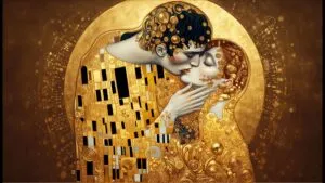 The Kiss in Gold