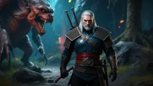 The Witcher Geralt of Rivia Monster Hunt