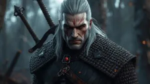 The Witcher Geralt of Rivia Monster Hunter