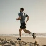 Tom Holland AI Jogging on Beach