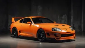 Toyota Supra Mk4 Twin Turbo Orange