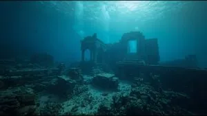 Underwater Sunken City Ruins Atlantis