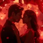 Valentine’s Day Red Heart Balloon Cluster