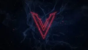Valorant Team Esports Logo Neon Glow