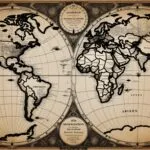 Vintage Astronomical Map Celestial Chart Art