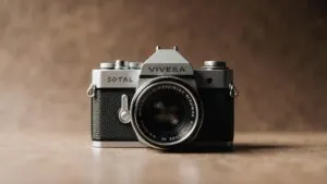 Vintage Camera Photography Minimalist Still Life