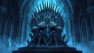 World of Warcraft Lich King Throne Scene