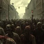 Zombie Horde Apocalypse City Streets