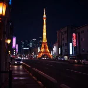 Neon Night in Tokyo